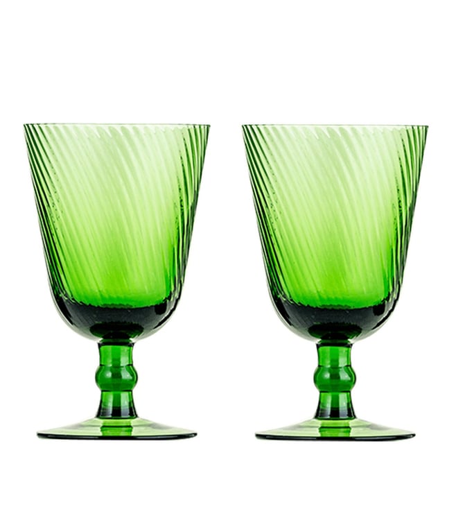 Buy Quoise Glass Tumbler Set of Two (Tall) Online - Ellementry