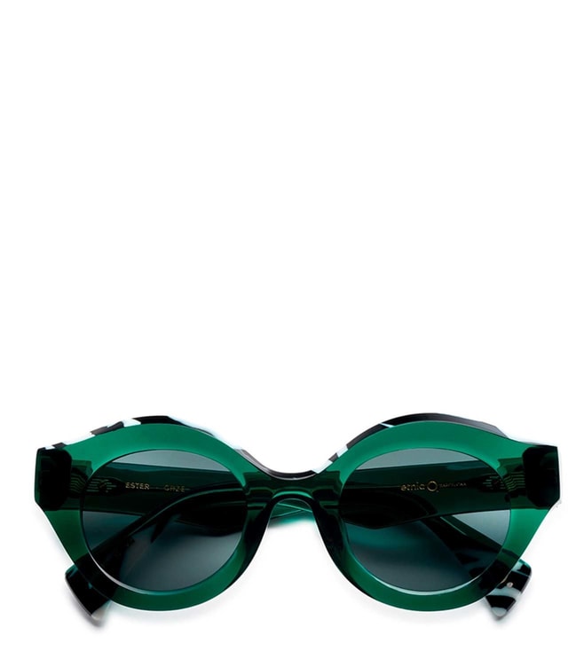 The Serpent Sunglasses in Emerald Green - ShopperBoard
