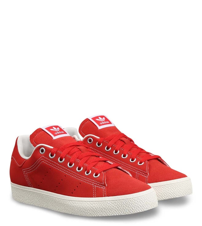 Adidas stan smith men red best sale