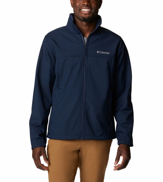 Buy Columbia Mens Mt.Village Softshell Navy Jacket Online Tata CLiQ Luxury