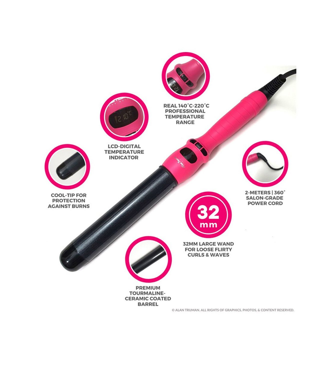 Alan truman outlet curling wand