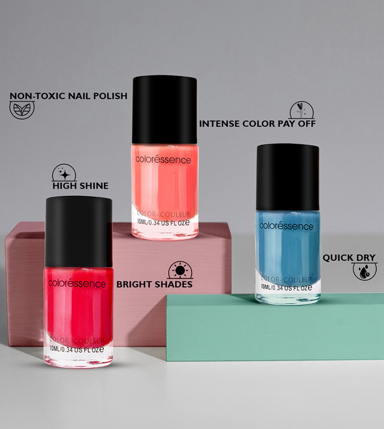 Buy Coloressence Nail Paint - Berry Naughty Online at Best Price of Rs null  - bigbasket