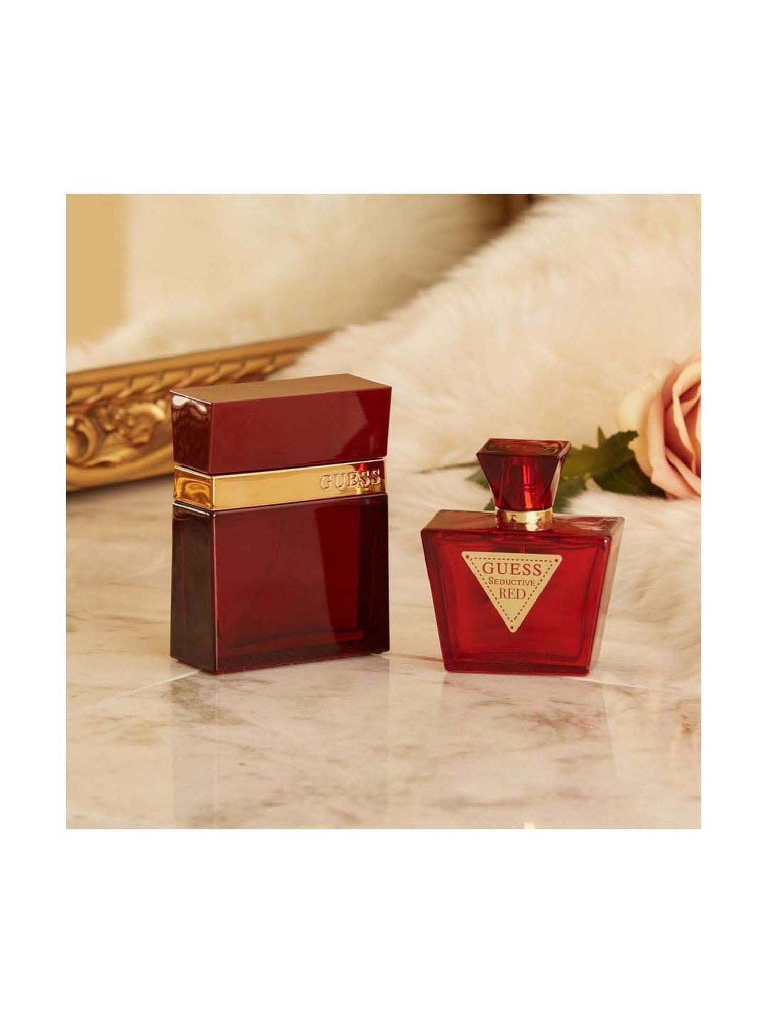 Guess Seductive Red Eau de Toilette Gift Set with Pouch – Perfume