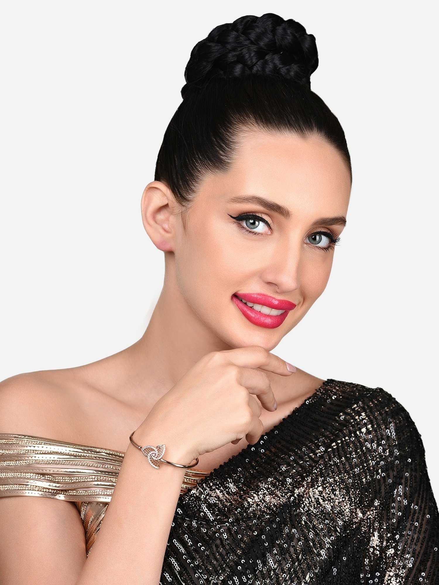 Buy Zaveri Pearls Bangle Style Bracelet-ZPFK15992 Online At Best