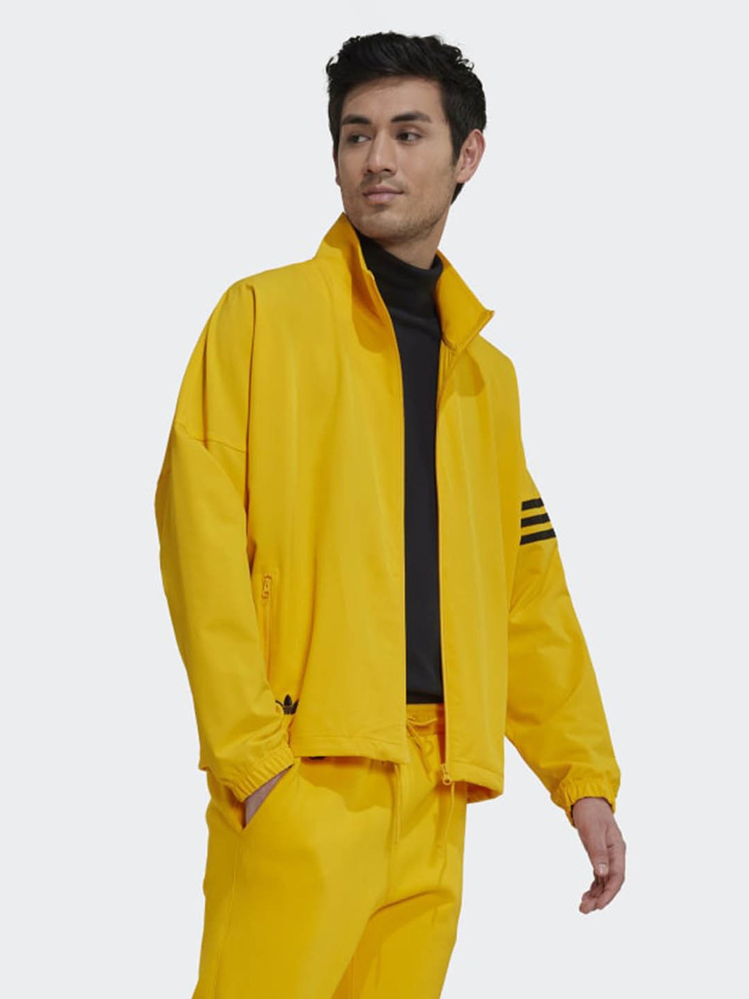 Adidas yellow coat best sale