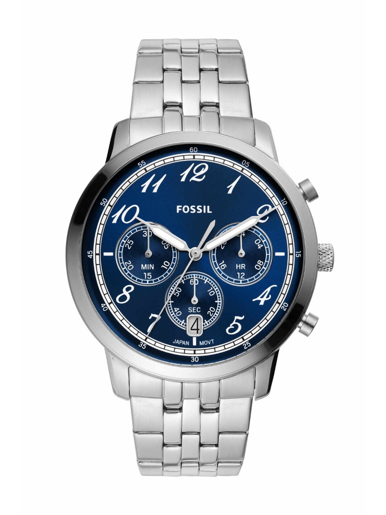 Fossil watch dark on sale blue