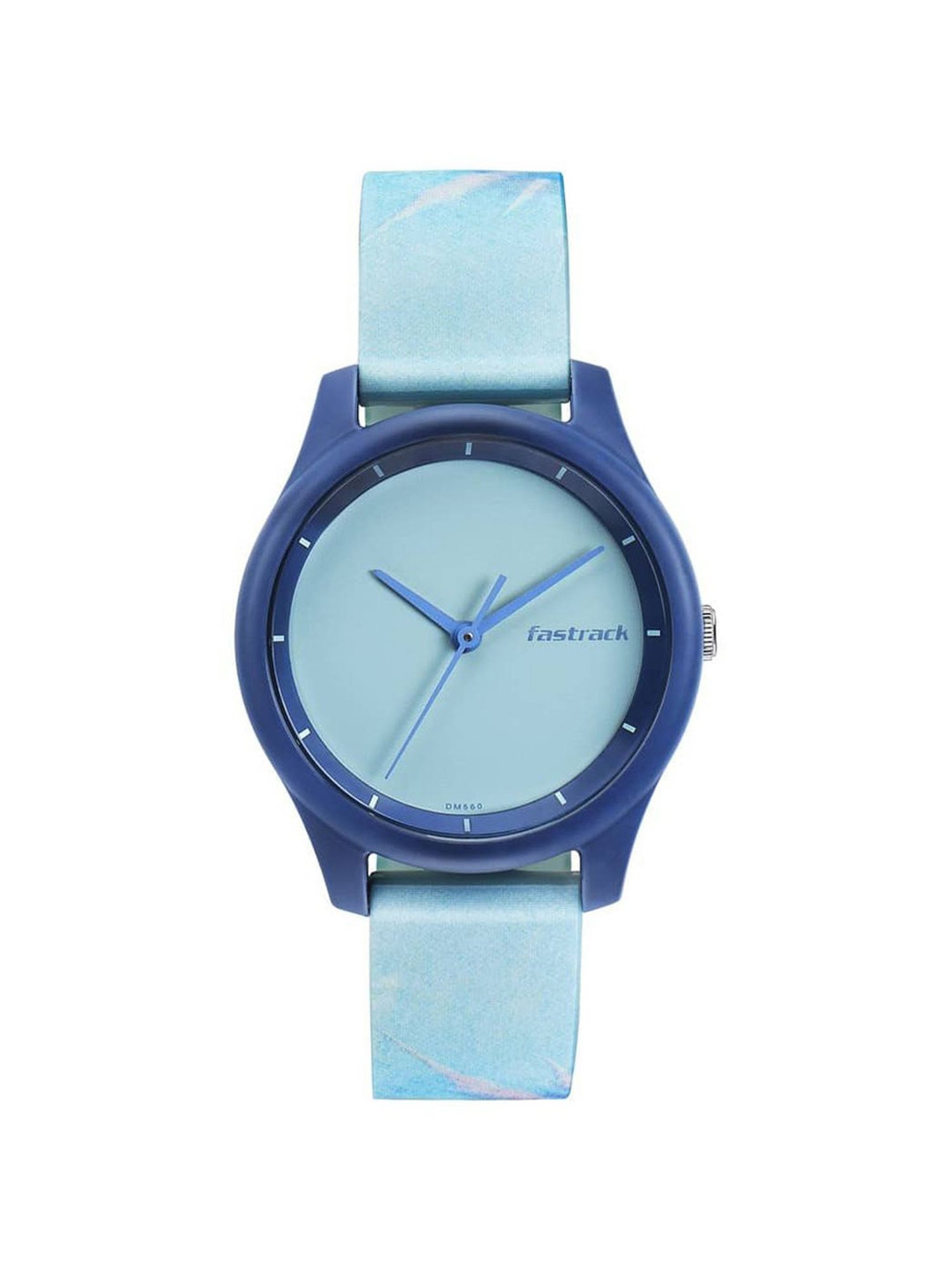 Blue colour cheap fastrack watch