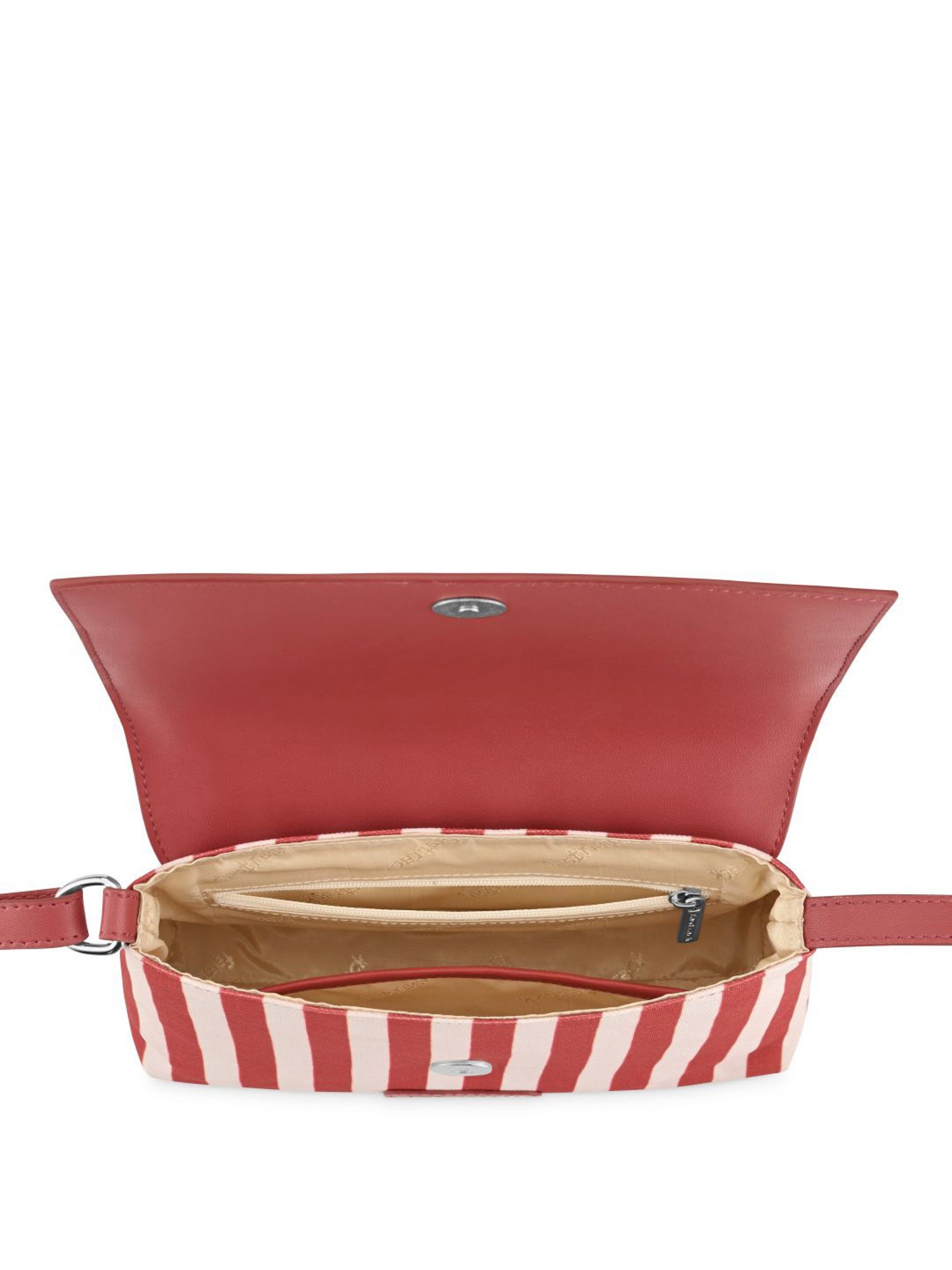 Buy Fastrack Luscious Red Faux Leather Striped Sling Handbag Online At Best  Price @ Tata CLiQ