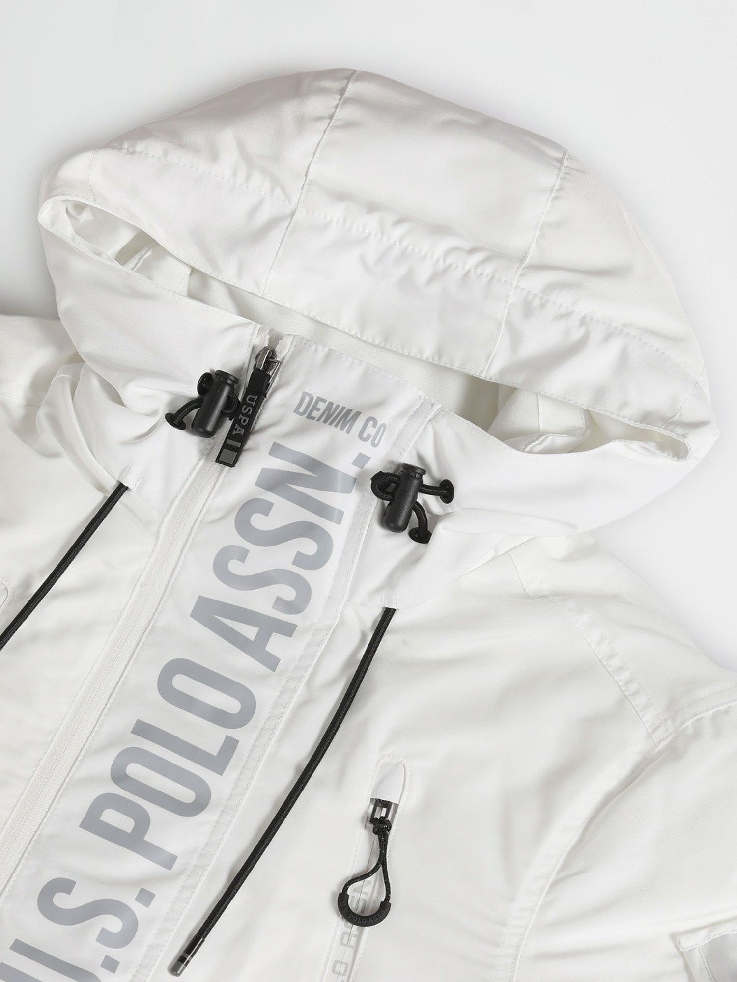Buy U.S. Polo Assn. Denim Co. Solid Hooded Puffer Jacket - NNNOW.com