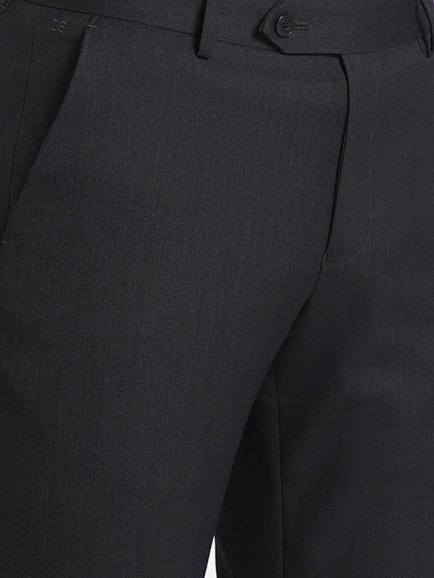 Buy Men Brown Solid Regular Fit Formal Trousers Online - 288041 | Peter  England