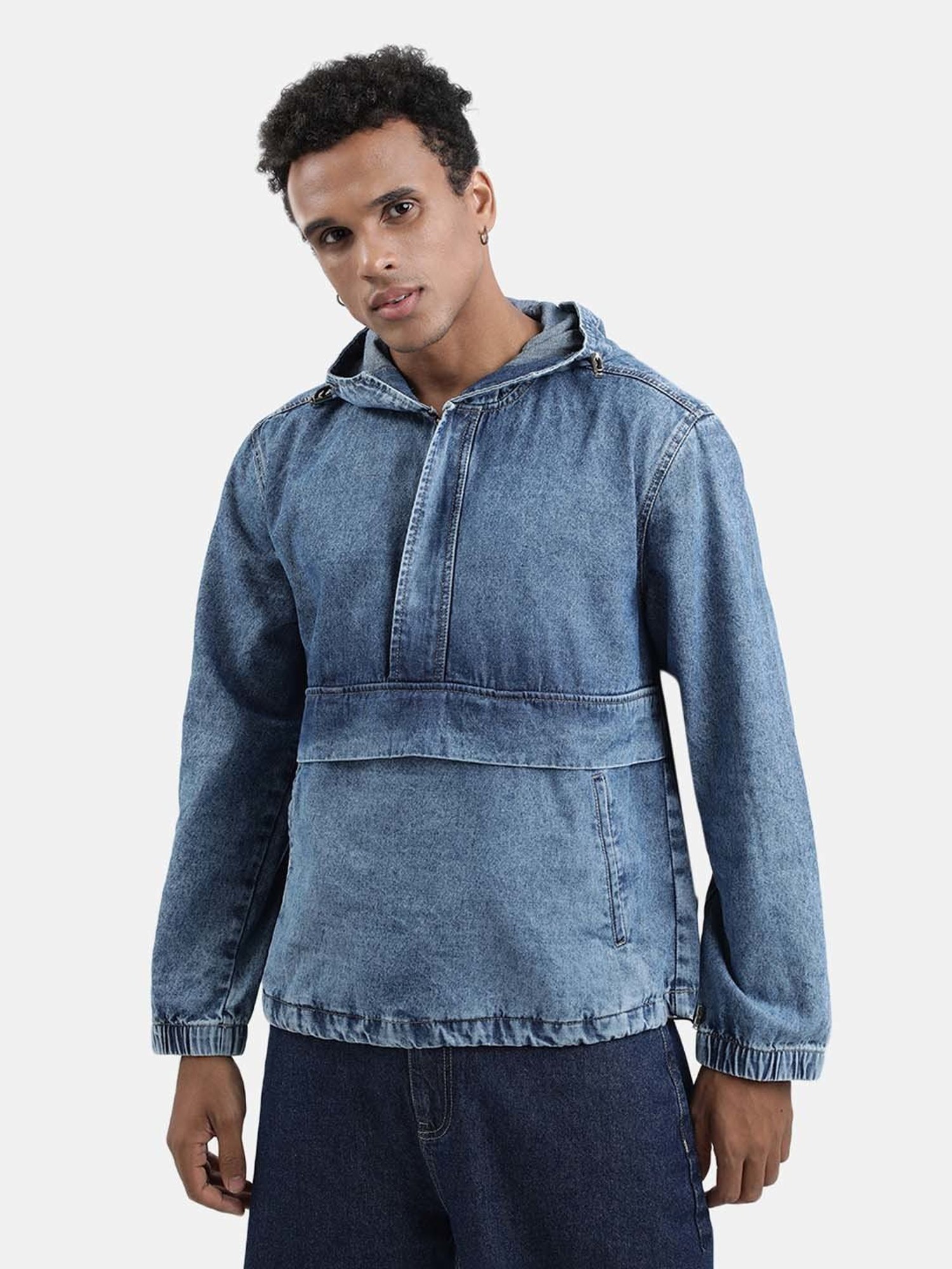 Bene Kleed Blue Relaxed Fit Denim Jacket