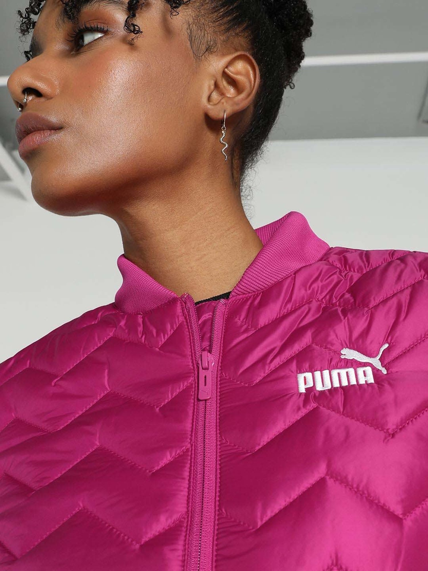 Puma on sale pink jacket