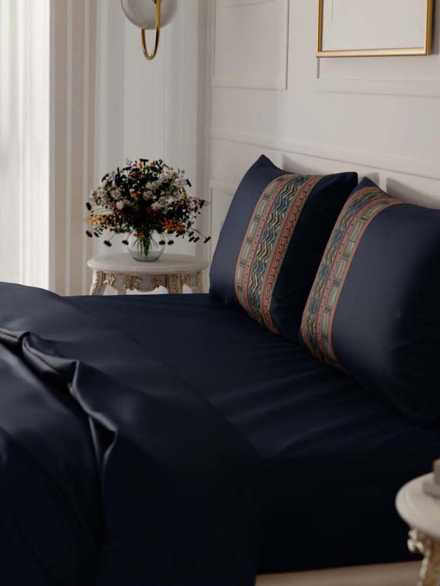 Buy Stoa Paris Navy Polyester Regal Renaissance Double Comforter at Best  Price @ Tata CLiQ