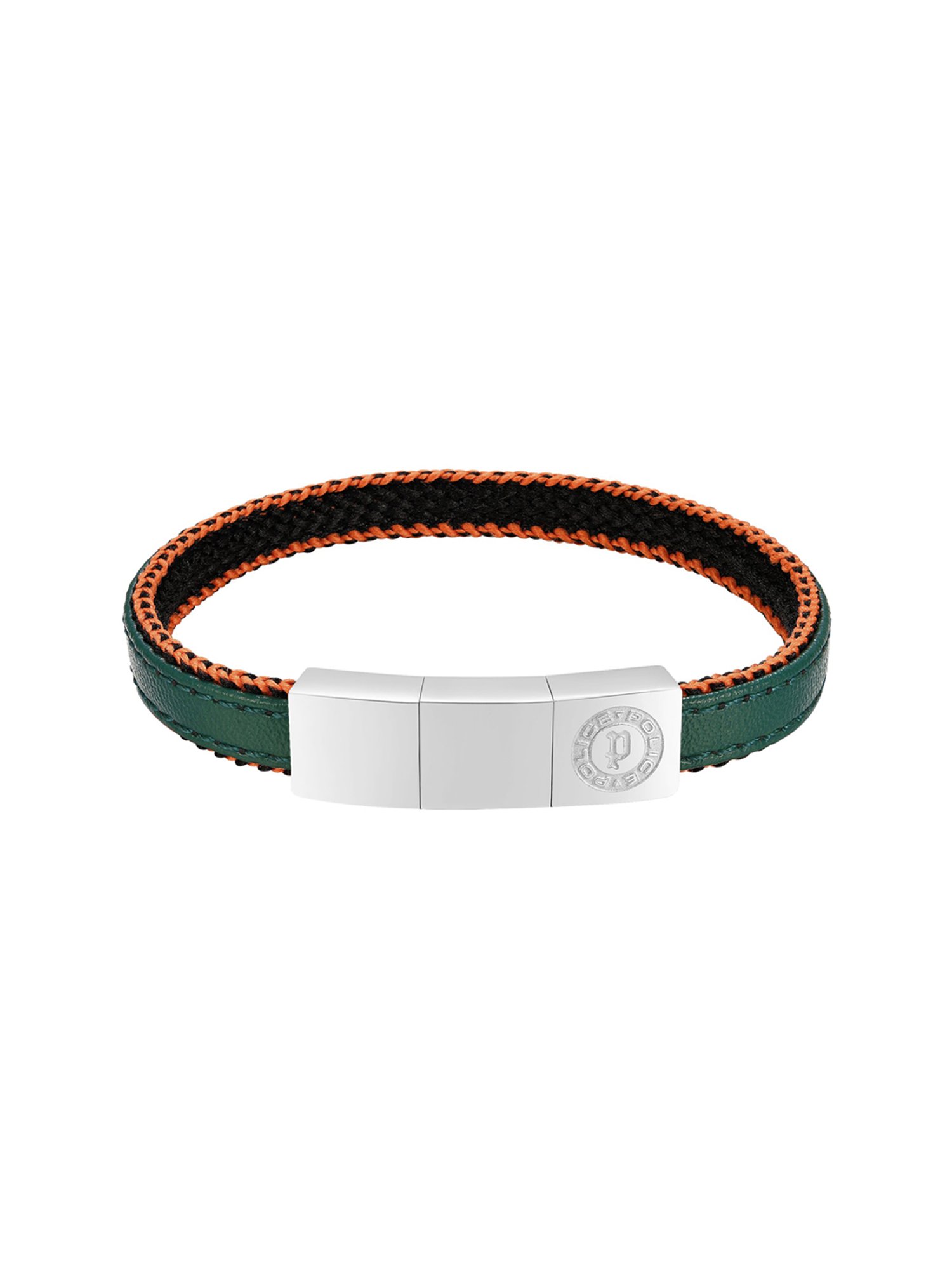 Buy Police Intertwined Green Bracelet Online At Best Price @ Tata CLiQ
