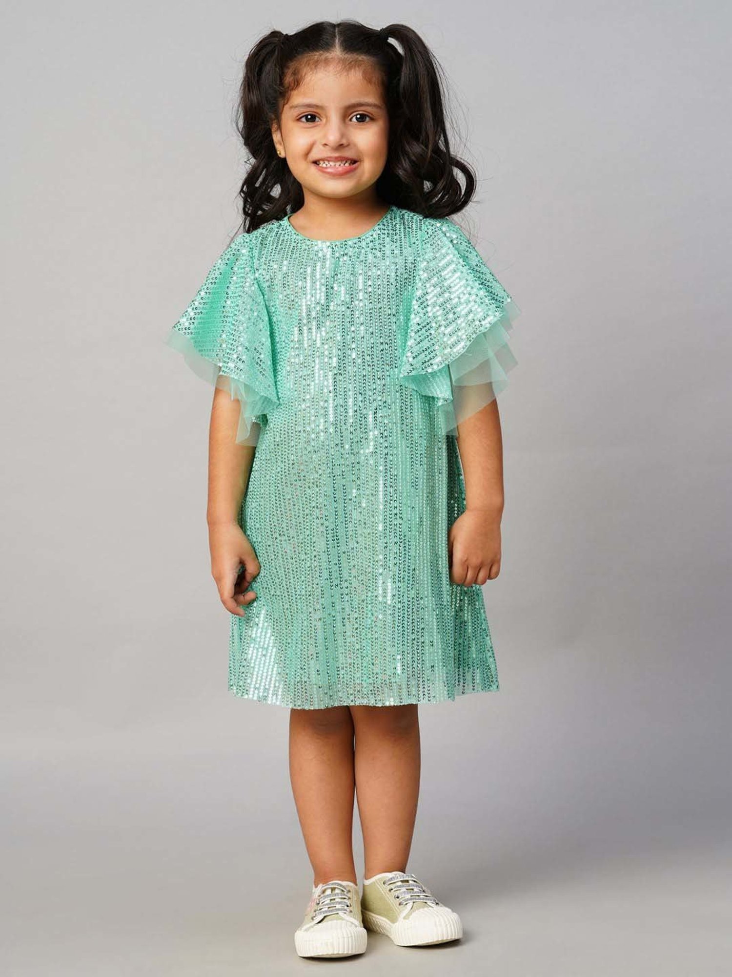 Sleeveless Short Dress with 3D flowers Burgundy Flower Girl Dress Tip –  Sparkly Gowns
