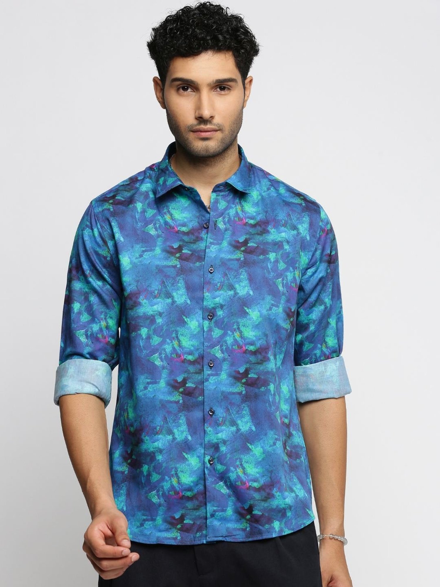 Buy Lee Teal Cotton Slim Fit Polo T-Shirts for Mens Online @ Tata CLiQ