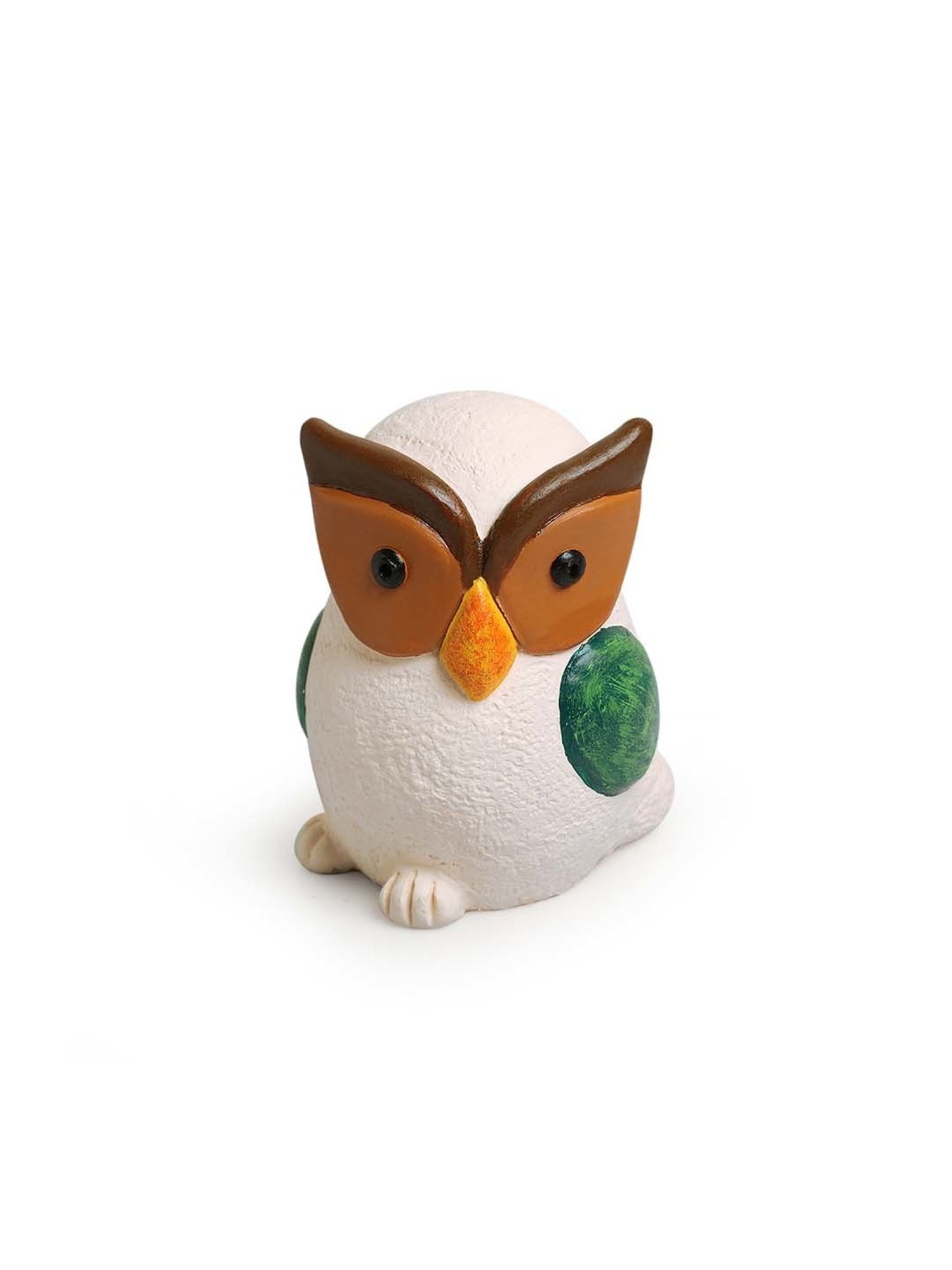 Buy ExclusiveLane Off-White Terracotta Wise Owl Garden Showpiece at Best  Price @ Tata CLiQ