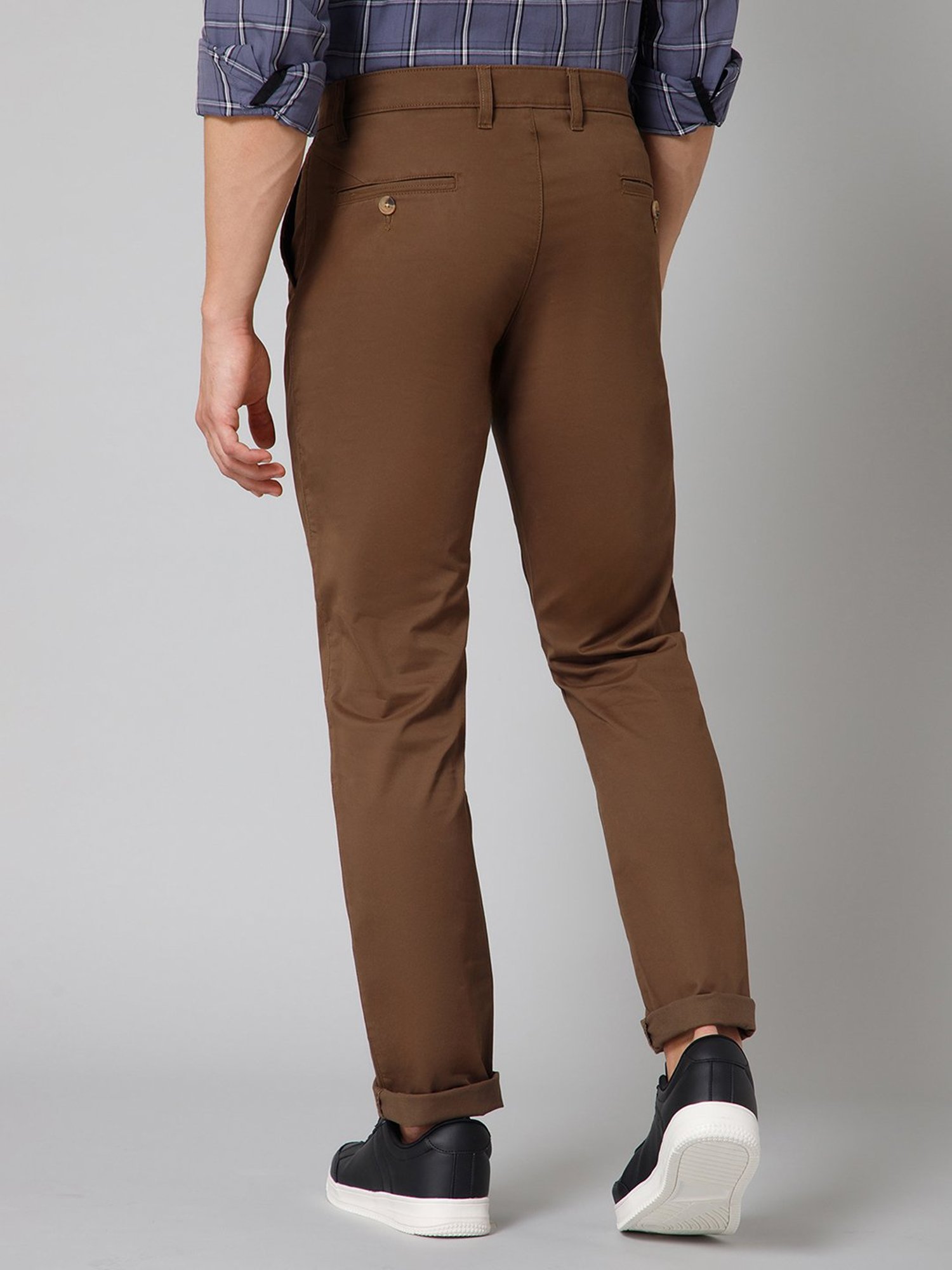 Buy Cantabil Men Grey Solid Formal Trousers Online at Best Prices in India  - JioMart.