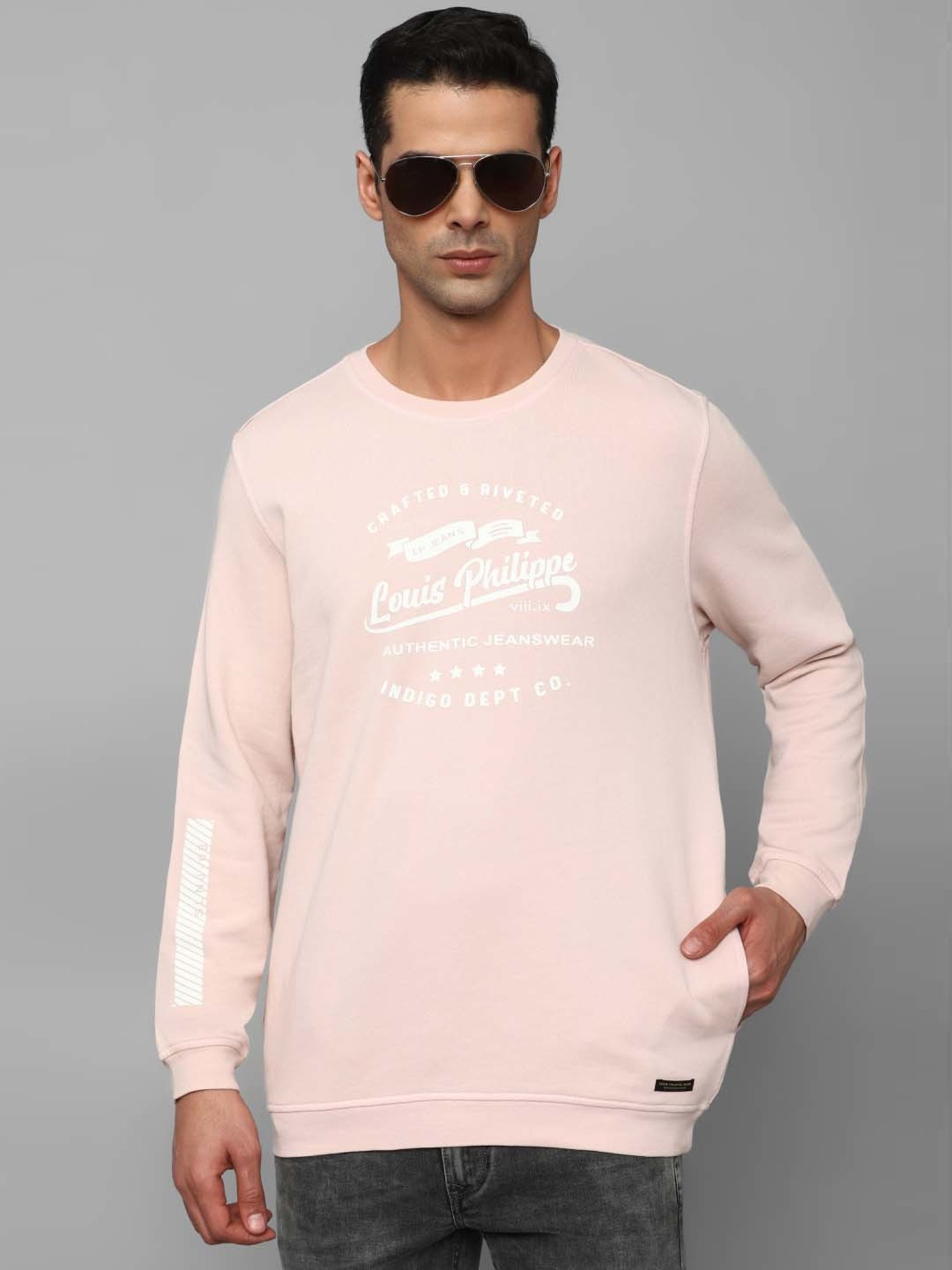 Buy Louis Philippe Sport Pure Cotton Slim Fit T Shirt - Tshirts for Men  25422868 | Myntra