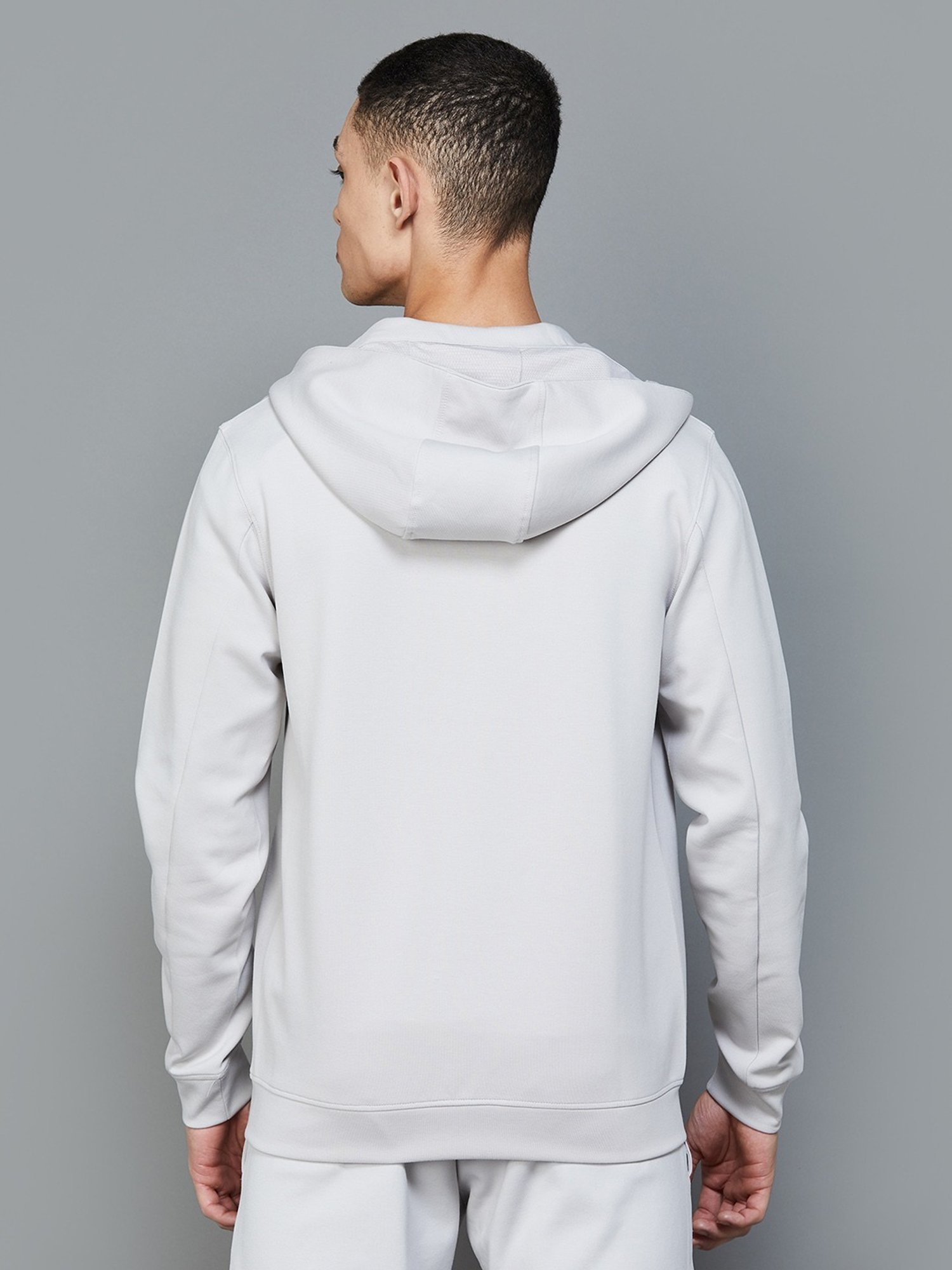 Mens grey sales kappa hoodie