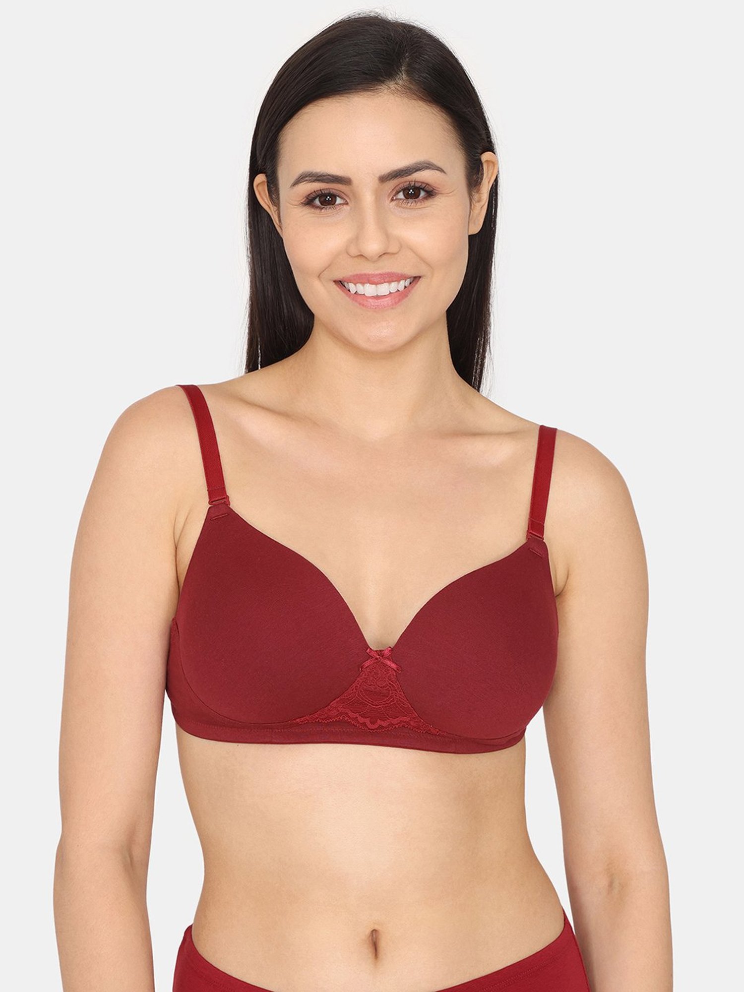 Buy Zivame Brown Lace Half Coverage Non-Wired Balconette Bra for Women's  Online @ Tata CLiQ