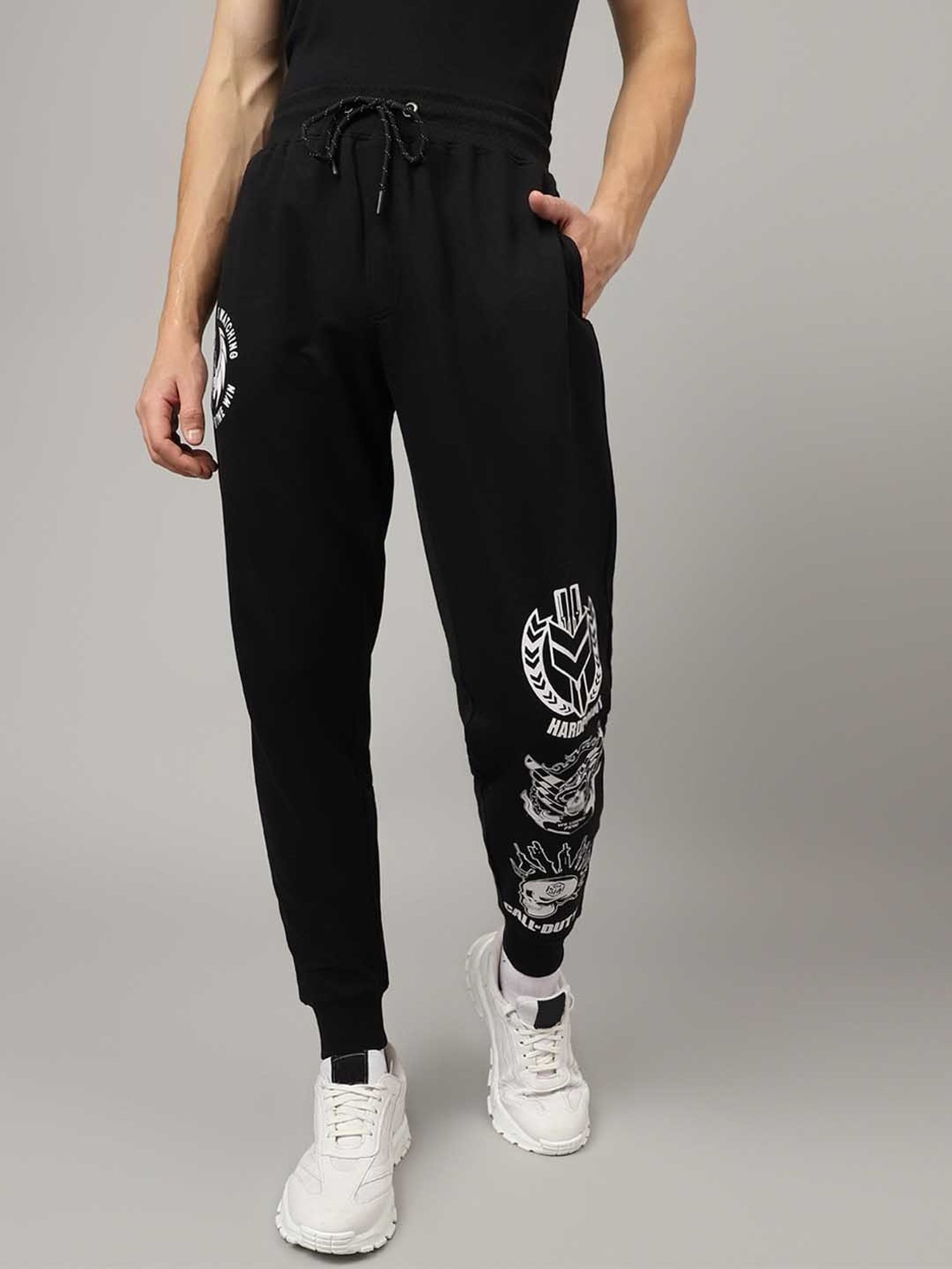 Buy Free Authority Off White Regular Fit Joggers for Men's Online @ Tata  CLiQ