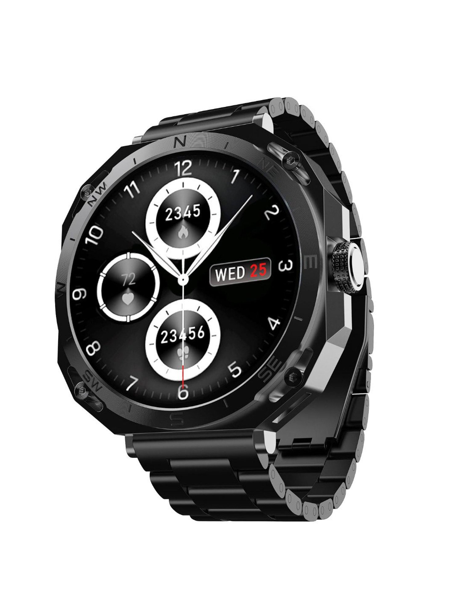 Buy Boat Enigma Z20 Smartwatch (Metal Black) Online At Best Price