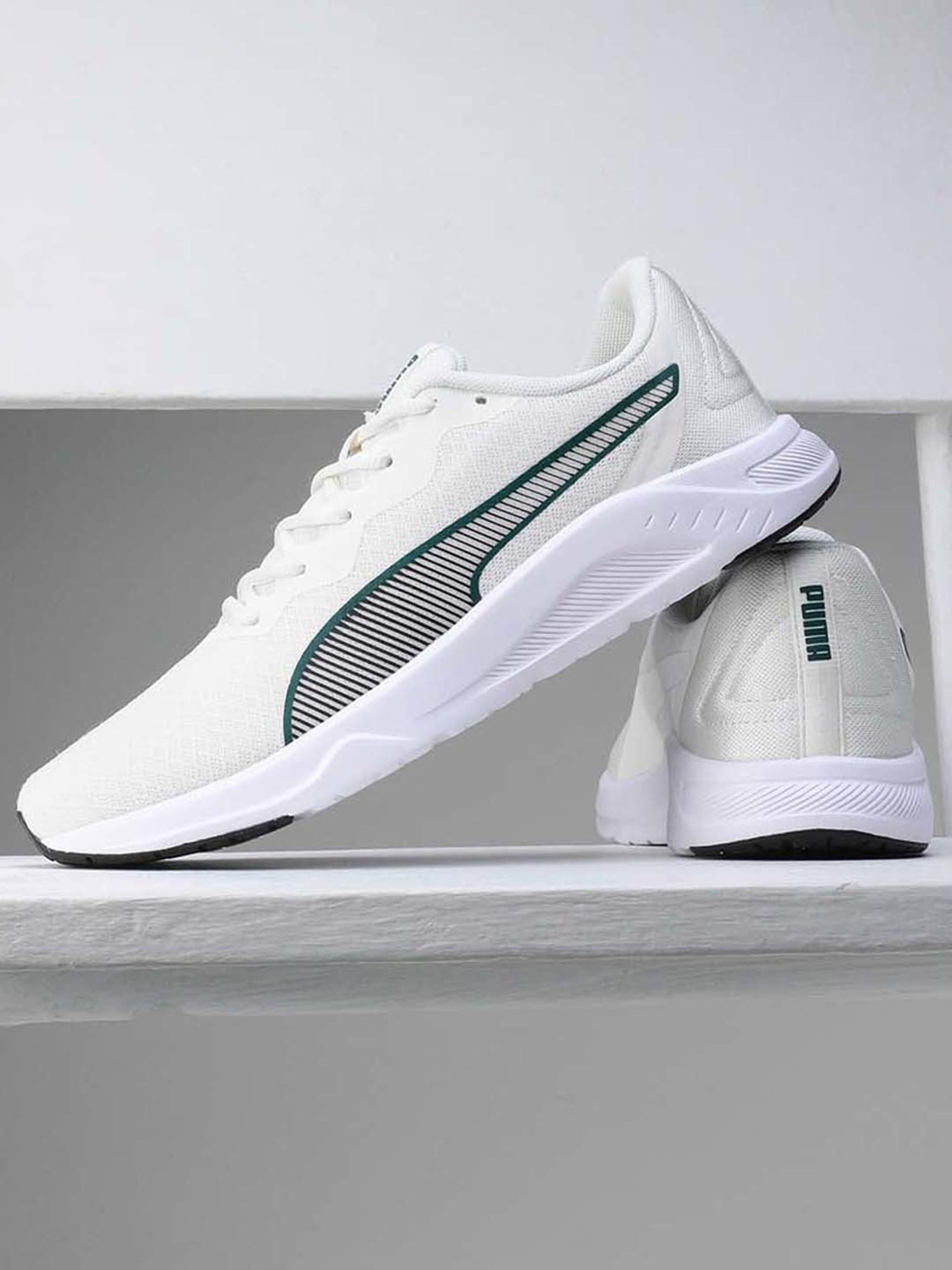 Buy Puma Men s Diffuse Warm White Running Shoes for Men at Best Price Tata CLiQ