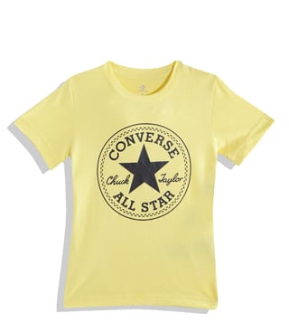 Converse t shirt store kids gold