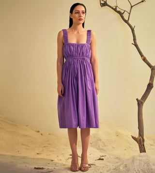 Purple sales dress oasis