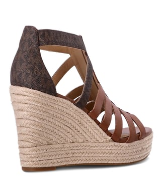 Michael kors hot sale espadrille wedges