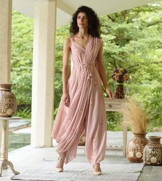 Palazzo jumpsuit store for wedding