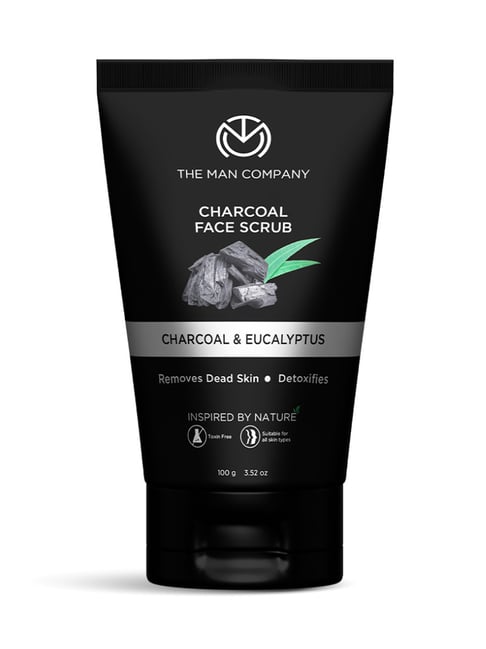 The Man Company Charcoal Face Scrub - 100 gm