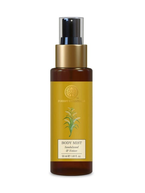 Forest Essentials Sandalwood & Vetiver Long Lasting & Intense Body Mist - 50 ml
