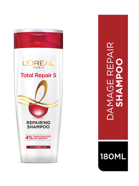 L'Oreal Paris Total Repair 5 Repairing Shampoo with Keratin XS - 180 ml