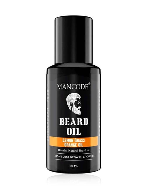 Mancode Beard Oil - Lemon Grass & Orange Oil - 60 ml