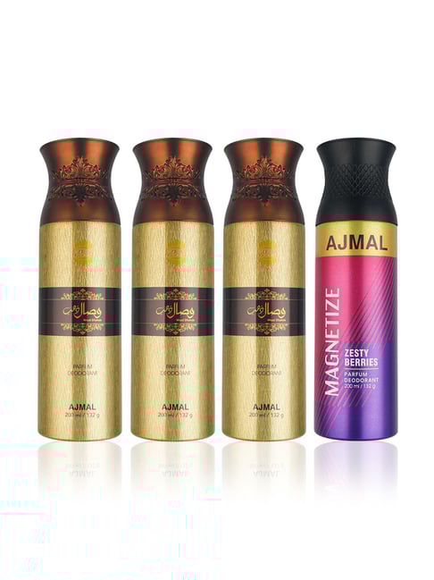 Buy Ajmal Wisal Dhahab Magnetize Parfum Deodorant for Unisex