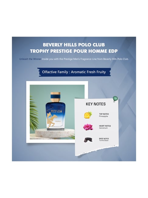 Buy Beverly Hills Polo Club Trophy Prestige Pour Homme 100 ml
