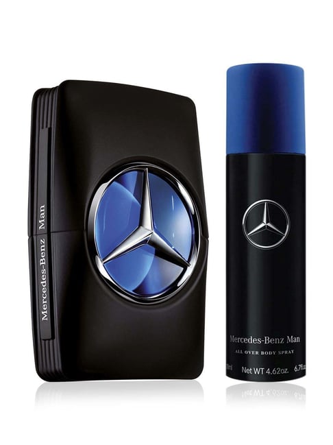 Buy Mercedes Benz MAN Eau de Toilette Body Spray Set Online At