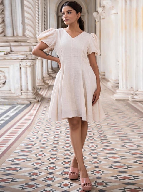 Linen Dresses - Buy Linen Dresses Online in India