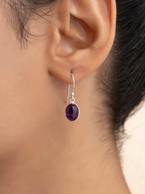 Sterling Silver and Lavender Amethyst Earrings – Mark Poulin Jewelry