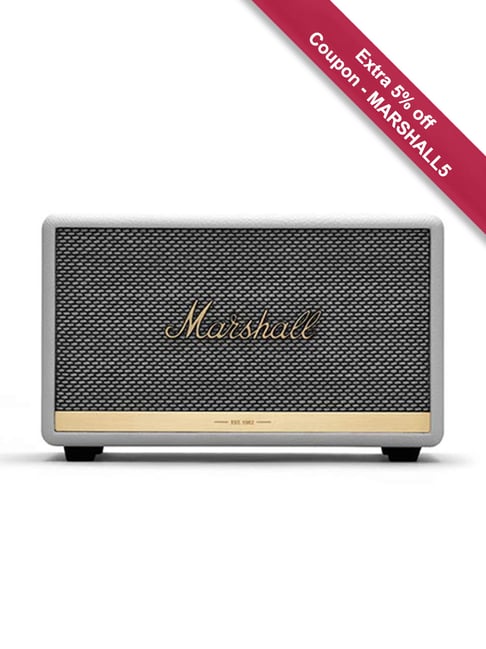 Buy Marshall Acton II 60 Watt Wireless Bluetooth Speaker (White