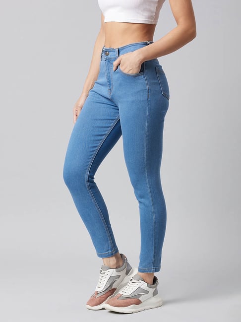 Miss Chase Blue High Rise Jeans-picture-48