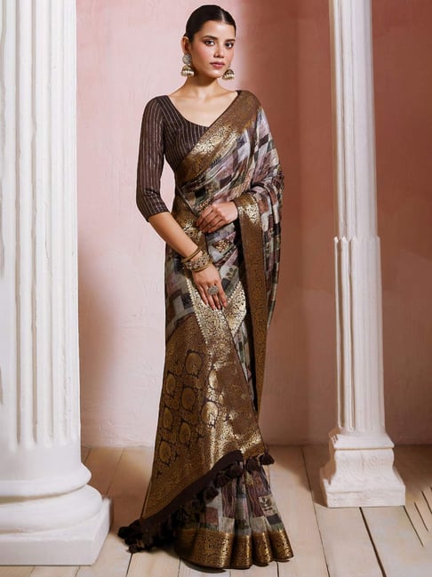 Buy Multicolour Festive|Party Wear Sarees Collection at Soch USA & Worldwide