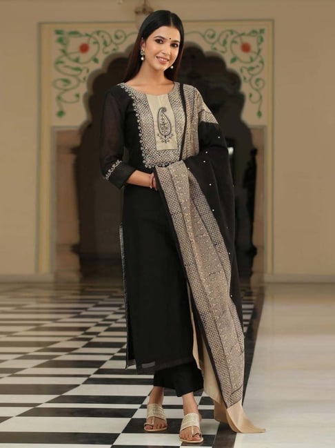 GJ Fashion Designer Churidar Salwar Suit for Women (3 Piece Suit) Ocasional