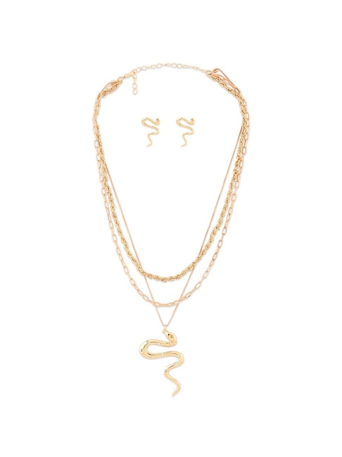 Serpenti Viper White gold Necklace 348165 | Bulgari