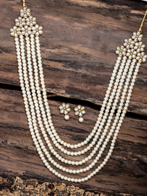LEGACY- 18K Yellow Gold Akoya Pearl Necklace – thialh online