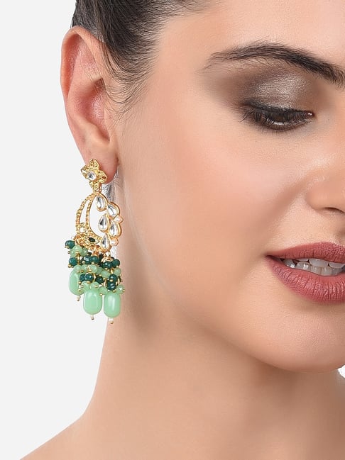 Delhi Beaded Drop Earrings – Saachi Wholesale