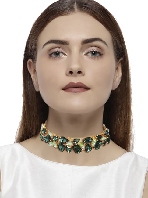 Buy Zaveri Pearls Choker Necklace-ZPFK10017 Online At Best Price