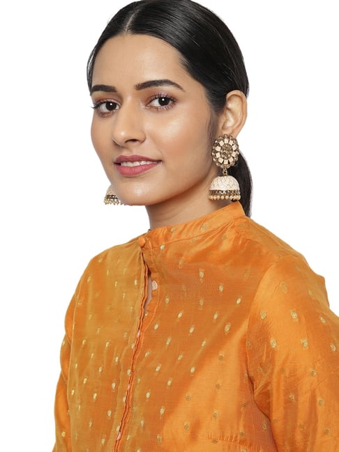Free Earrings,Pakistani Women Designer Traditional Eid Look Kurti Sharara  Set | eBay